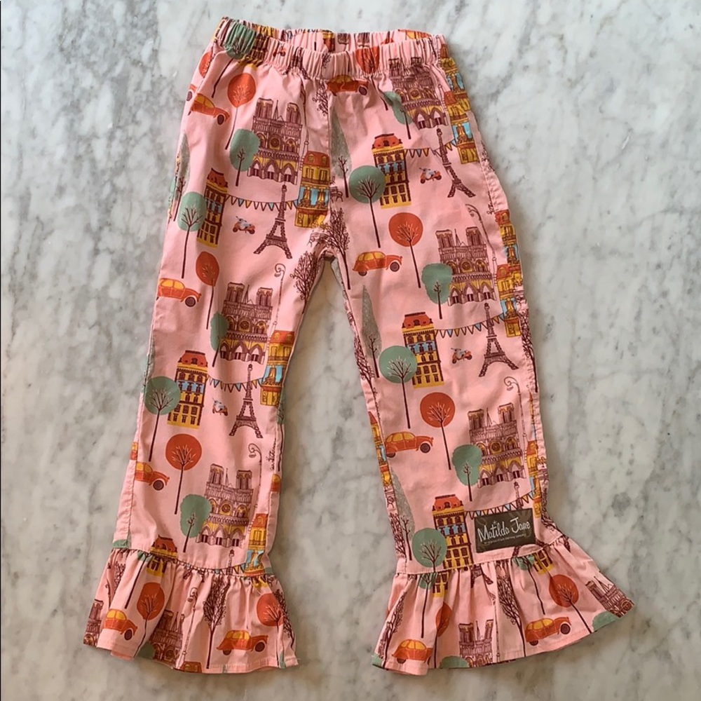 Matilda Jane size 4 ruffle bottom pants